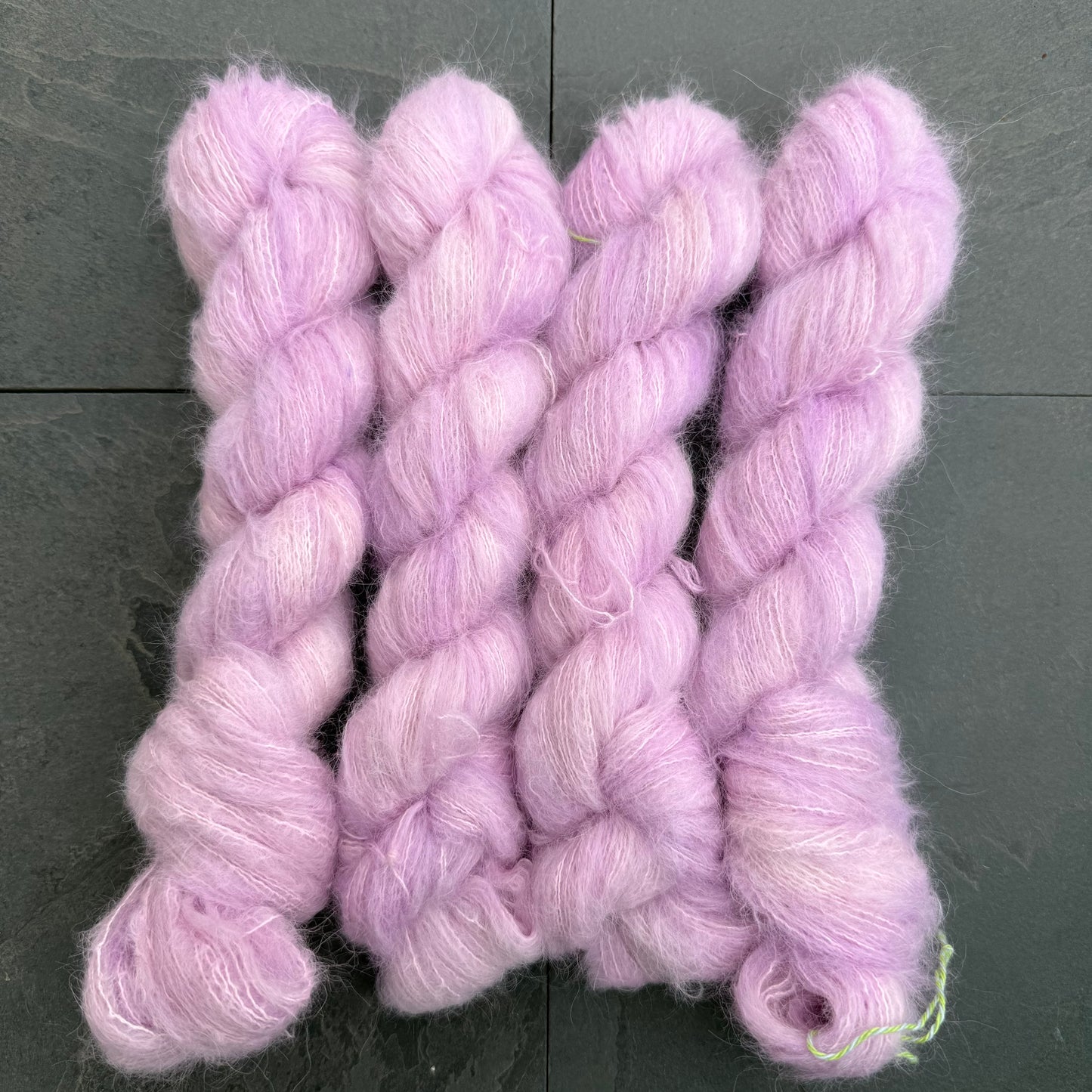 Lilac Wine on Baby Suri Alpaca