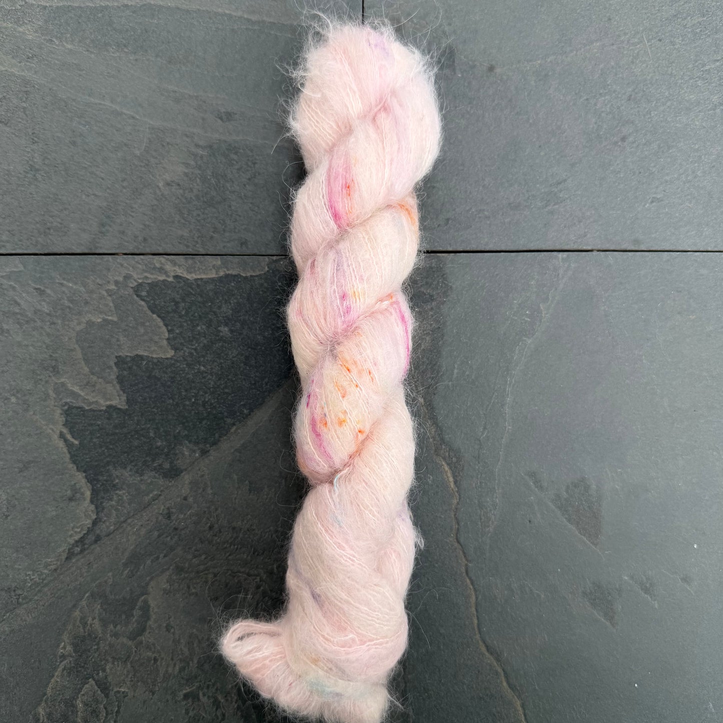 Pinky on Baby Suri Alpaca