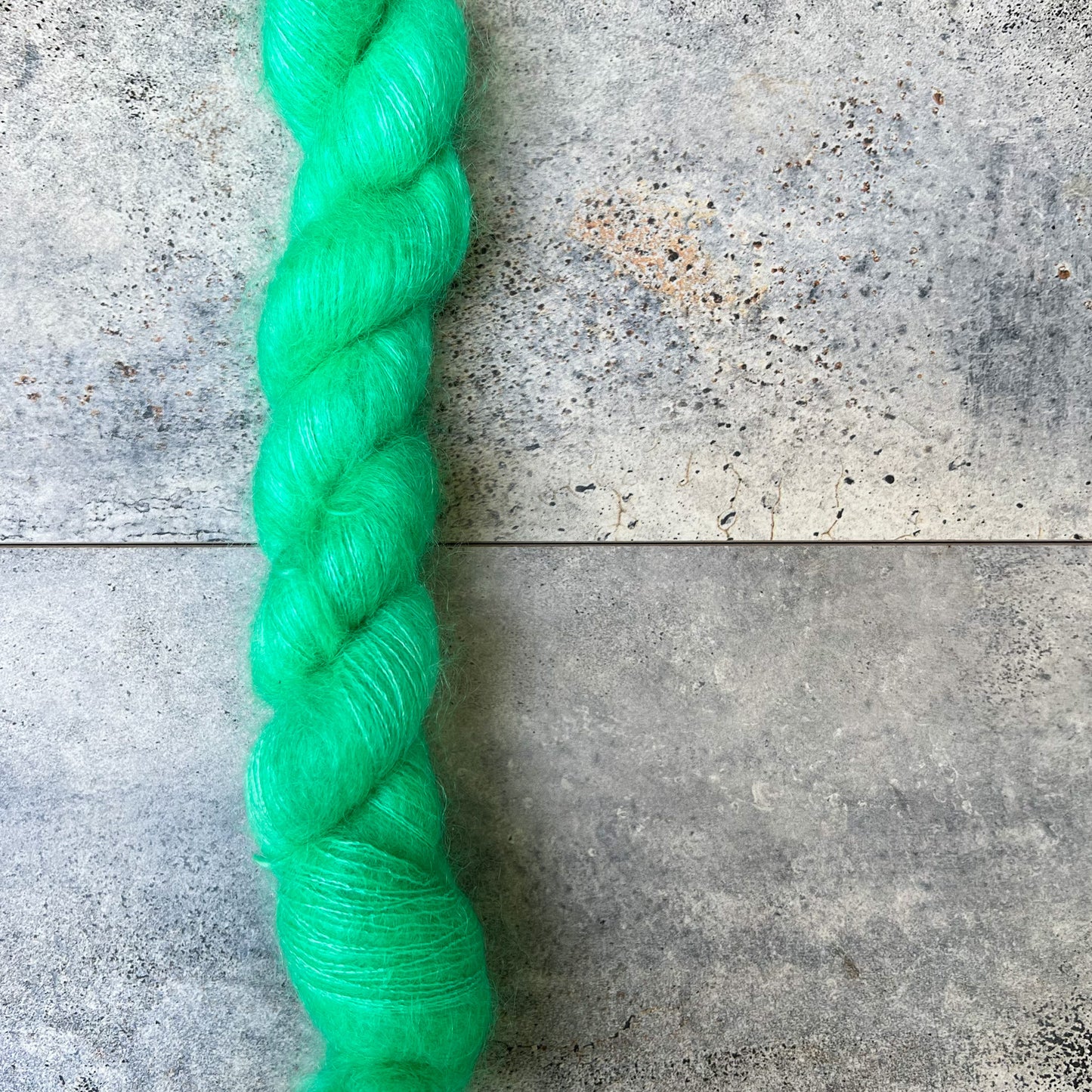 Double Mint on Kid Mohair