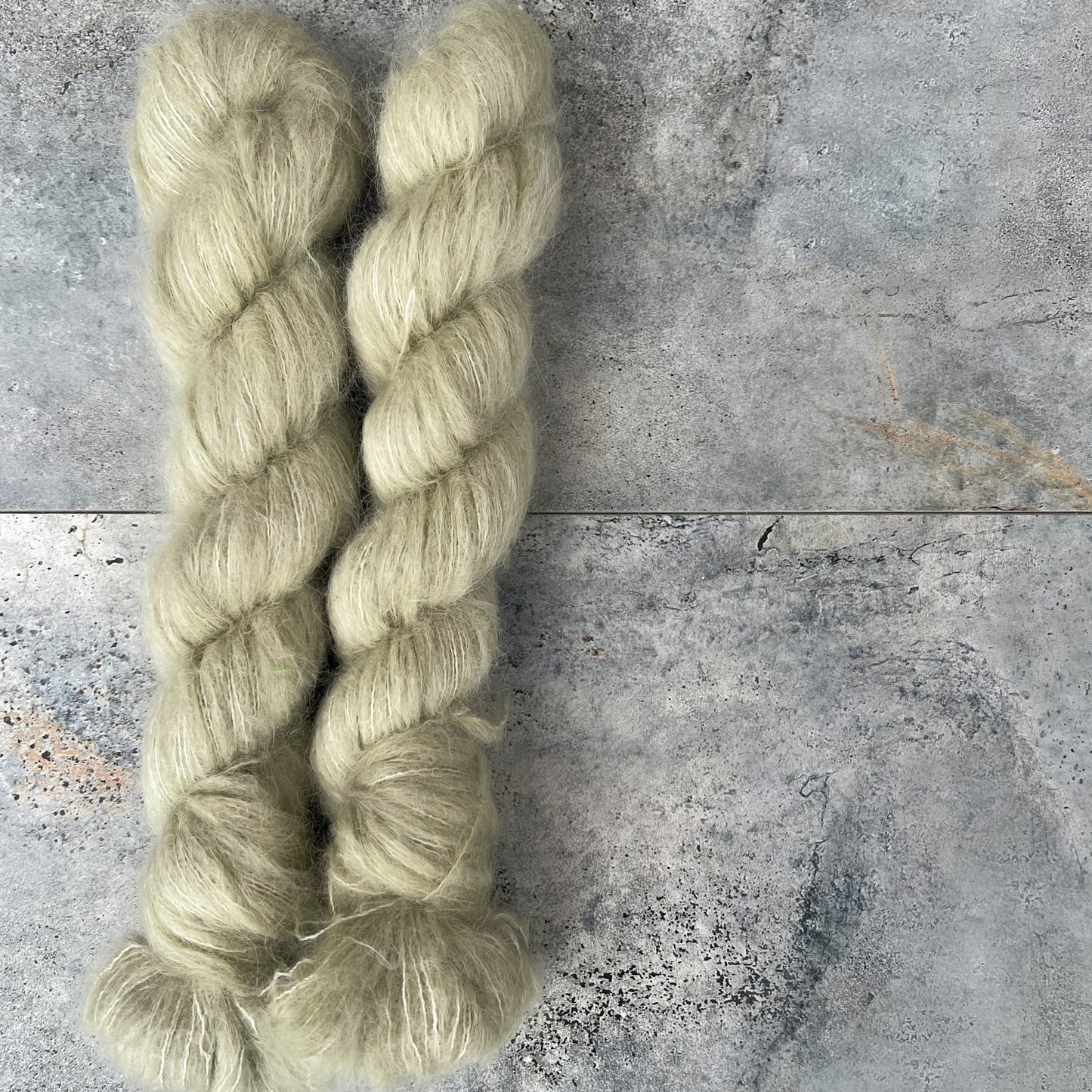 Pistachio on Baby Suri Alpaca