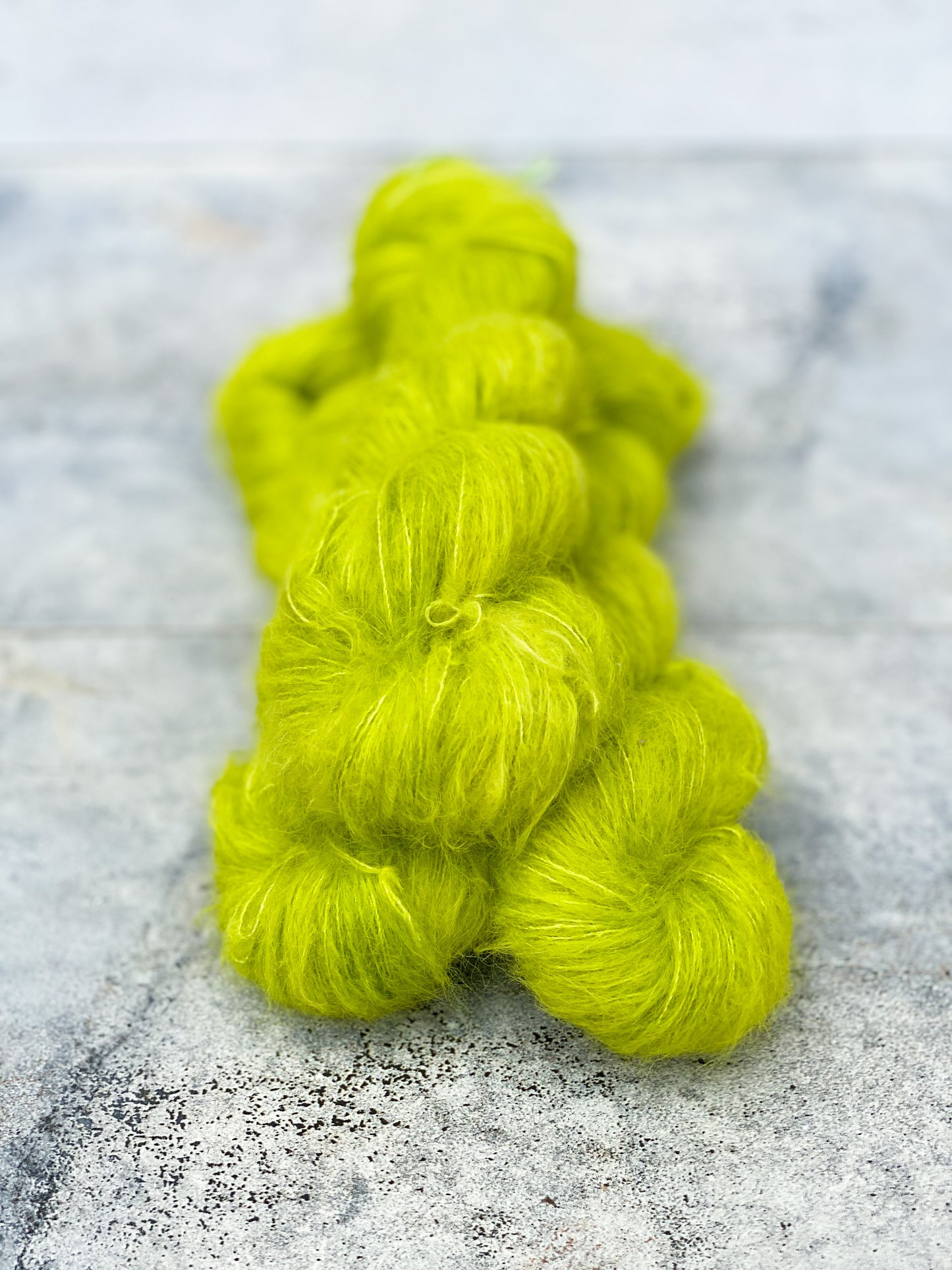 Midori Sour on Baby Suri Alpaca