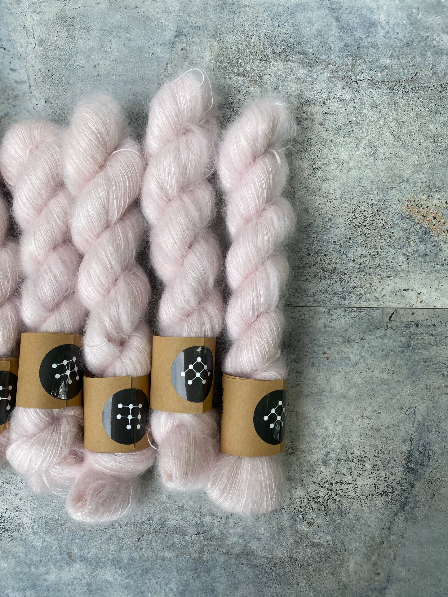 Pearl on Kid Mohair
