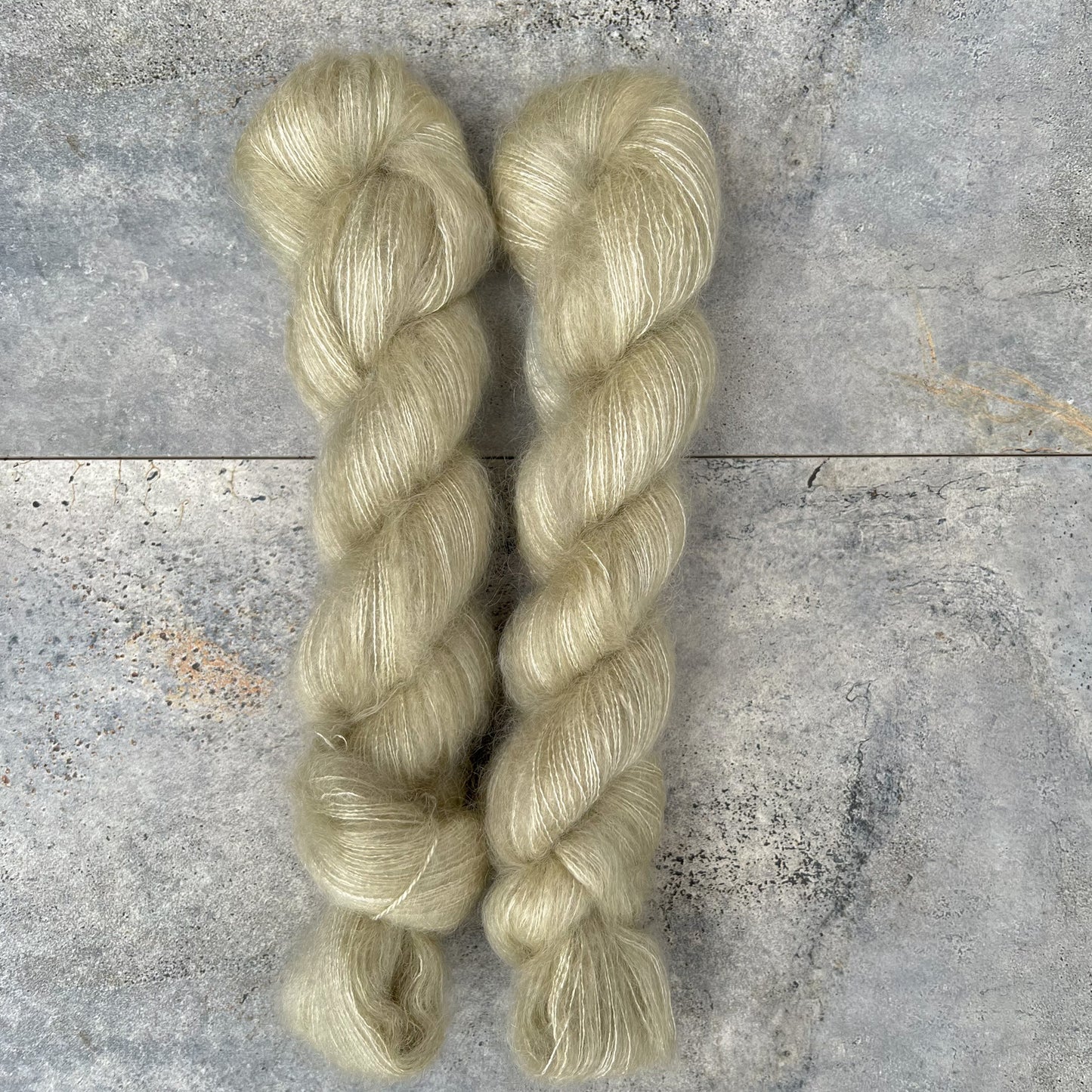 Pistachio on Kid Mohair
