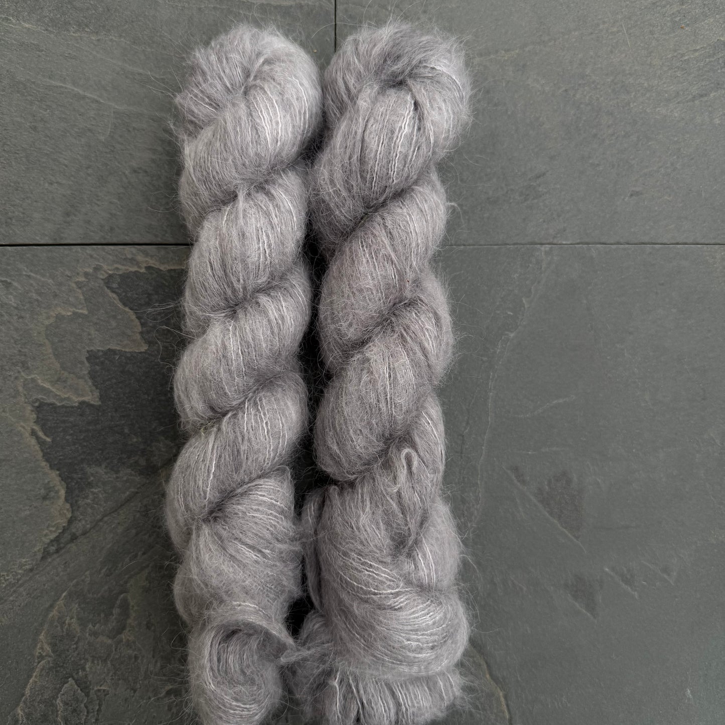 Slate on Baby Suri Alpaca