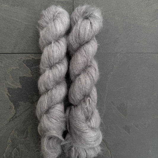 Slate on Baby Suri Alpaca