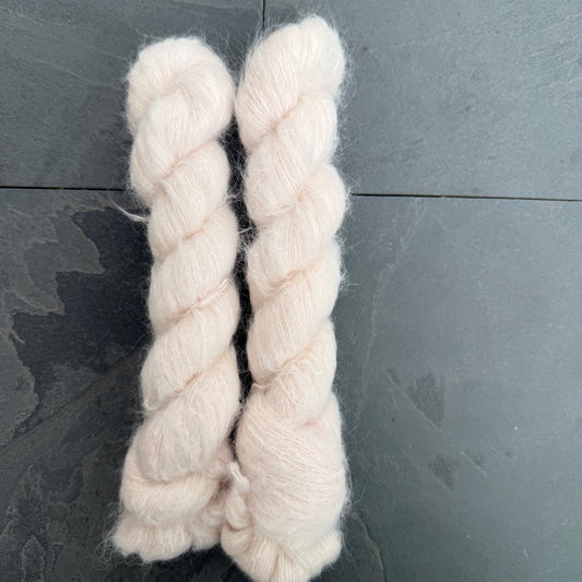 Pearl on Baby Suri Alpaca