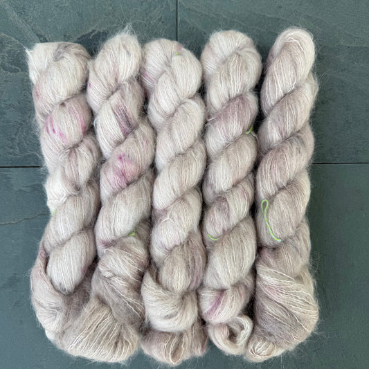 Rose Gold on Baby Suri Alpaca