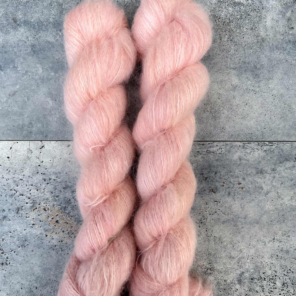Bubbly on Kid Mohair