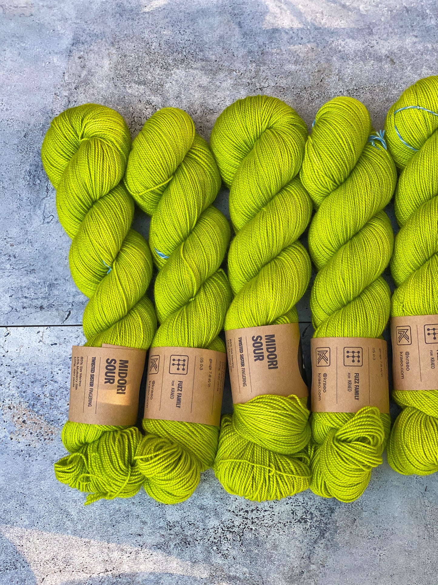 Midori Sour on Twisted Sister (Fingering)