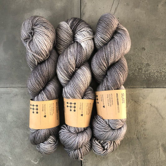 Slate on Uncle Mulberry (Worsted)